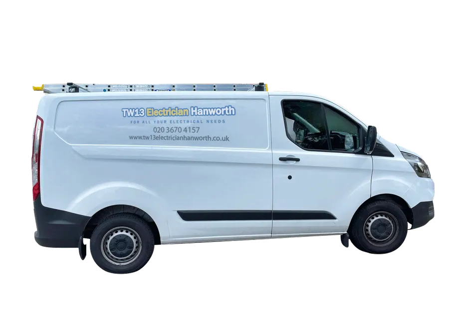 TW13 Electrician Hanworth van